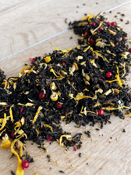 Second breakfast tea blend loose tea leaves